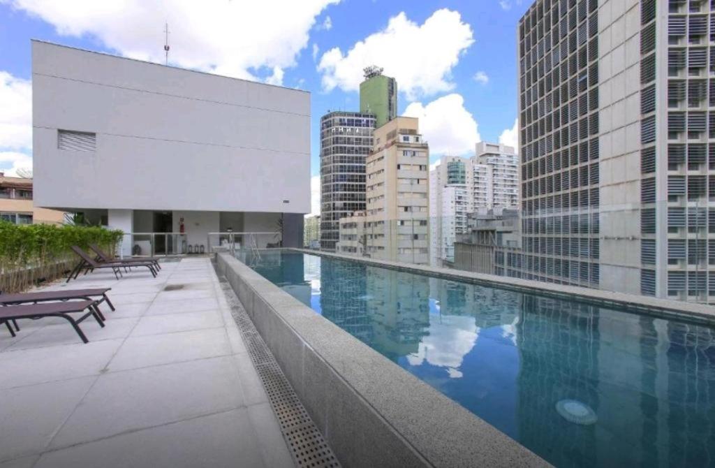 شقة Apto Com Wifi, Piscina, Academia No Coracao De ساو باولو المظهر الخارجي الصورة